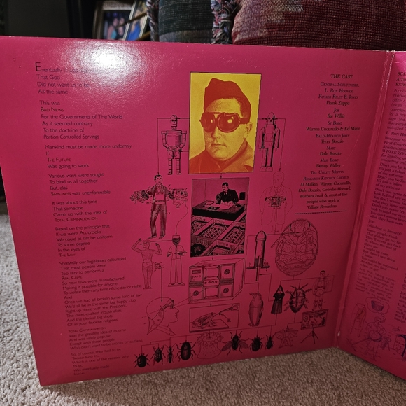 Frank Zappa Joe's Garage Acts II & III double LP vinyl record album - Picture 4 of 9